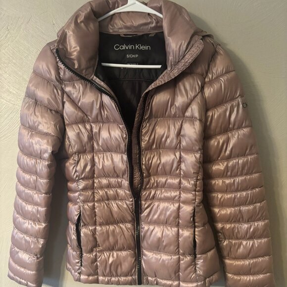 Calvin Klein Jackets & Blazers - Calvin Klein Rose Gold Puffer Jacket-SM